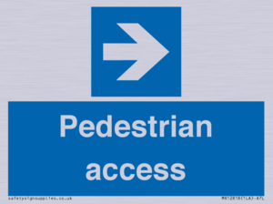Pedestrian access